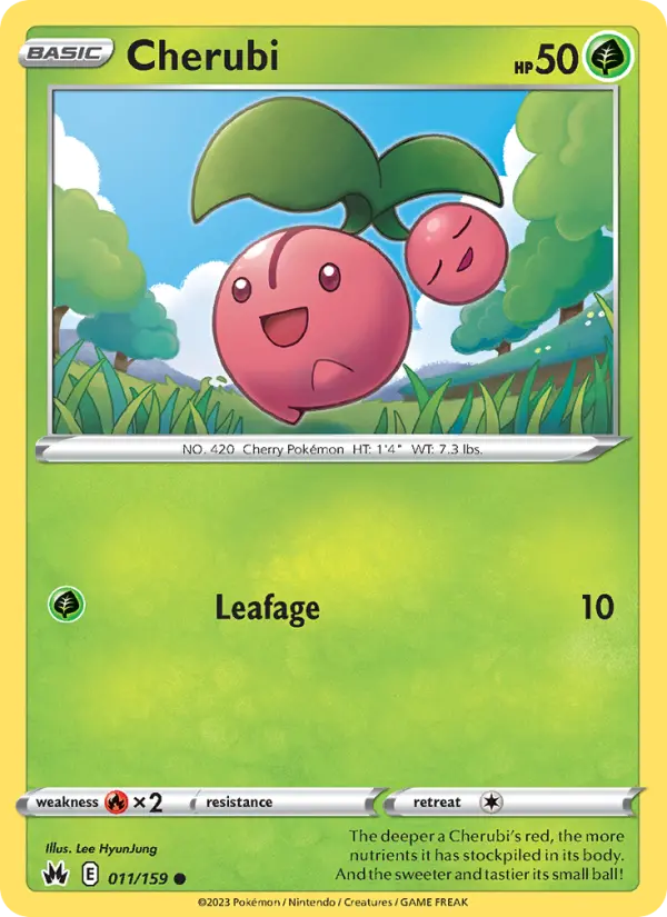Cherubi 11 Crown Zenith Pokesingles