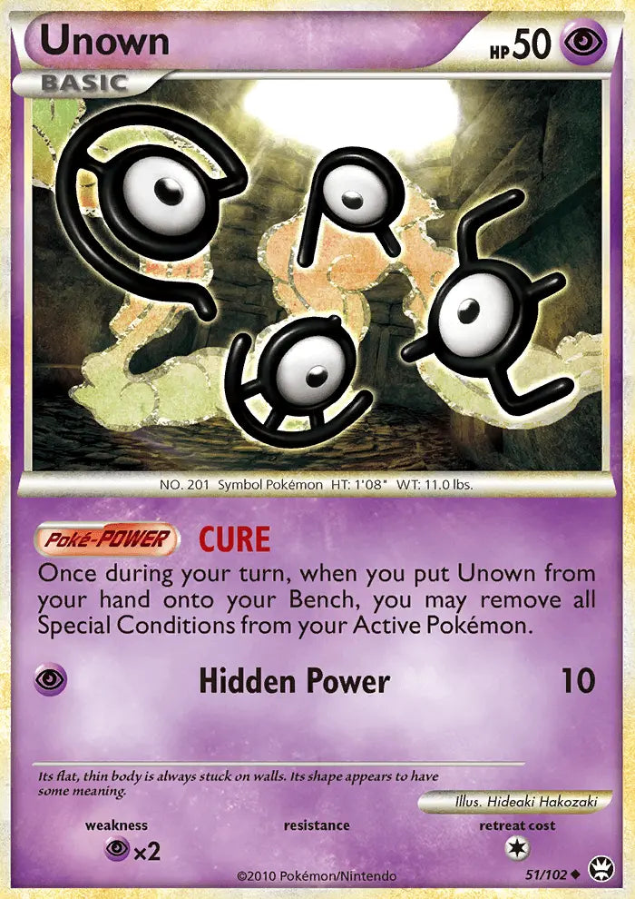 Unown 51 Triumphant Pokesingles