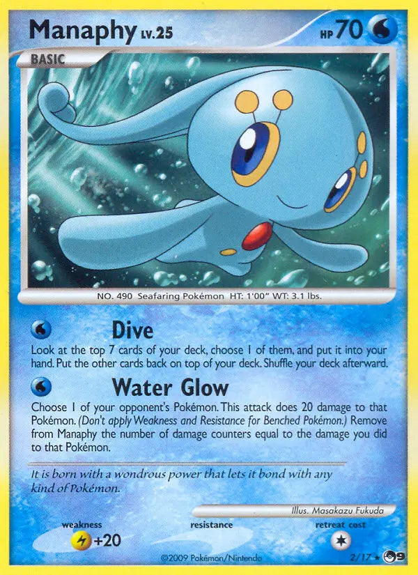 Manaphy 2 POP Series 9 Pokesingles