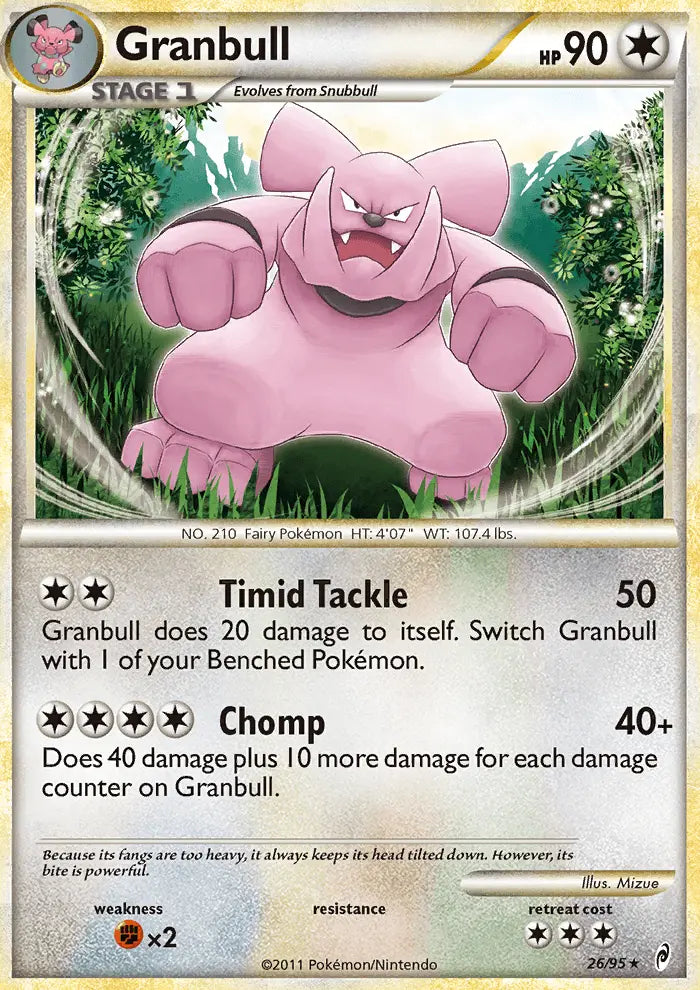 Granbull 26 Call of Legends Pokesingles