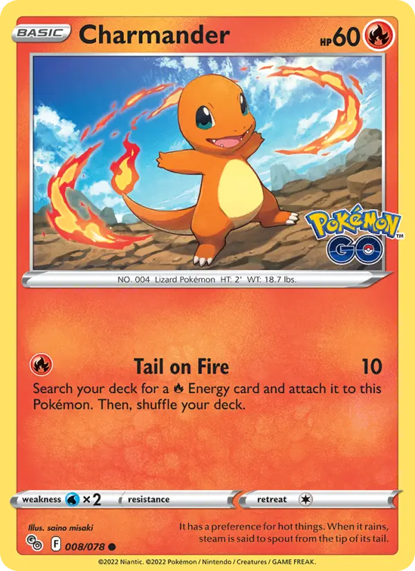 Charmander 8 Pokémon GO Pokesingles