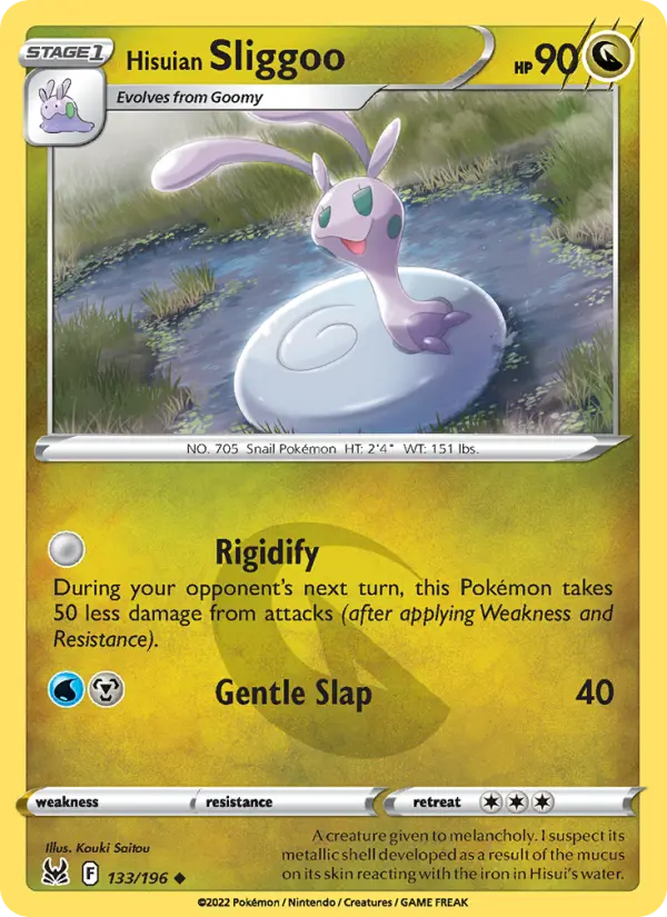 Hisuian Sliggoo 133 Lost Origin Pokesingles