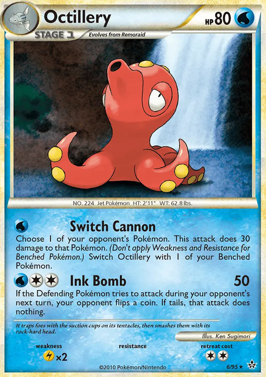 Octillery 6 Unleashed Pokesingles