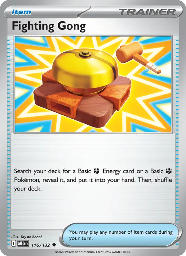 Fighting Gong 116 Mega Evolution Pokesingles
