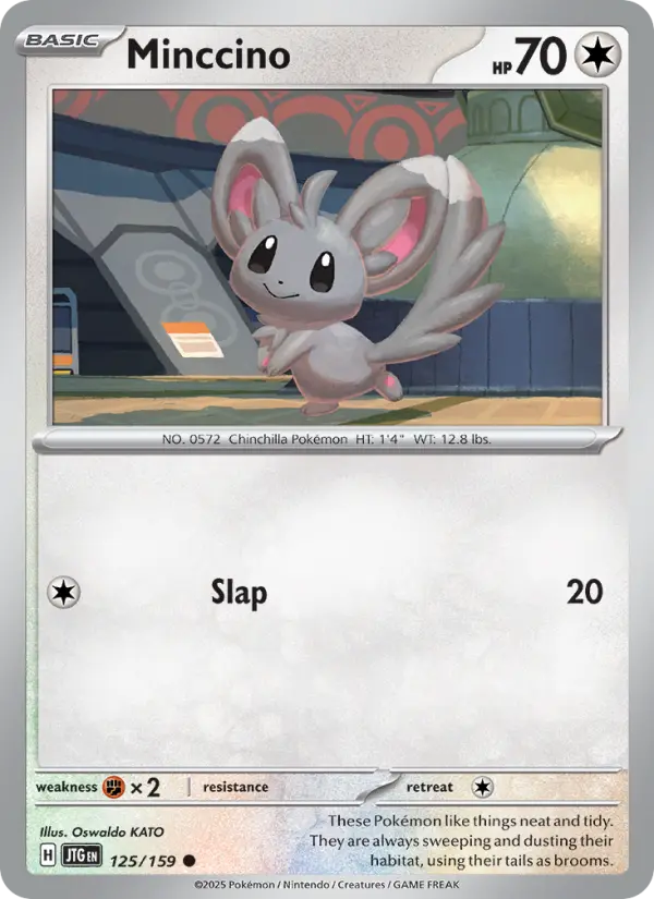 Minccino 125 Journey Together Pokesingles
