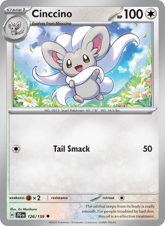 Cinccino 126 Journey Together Pokesingles
