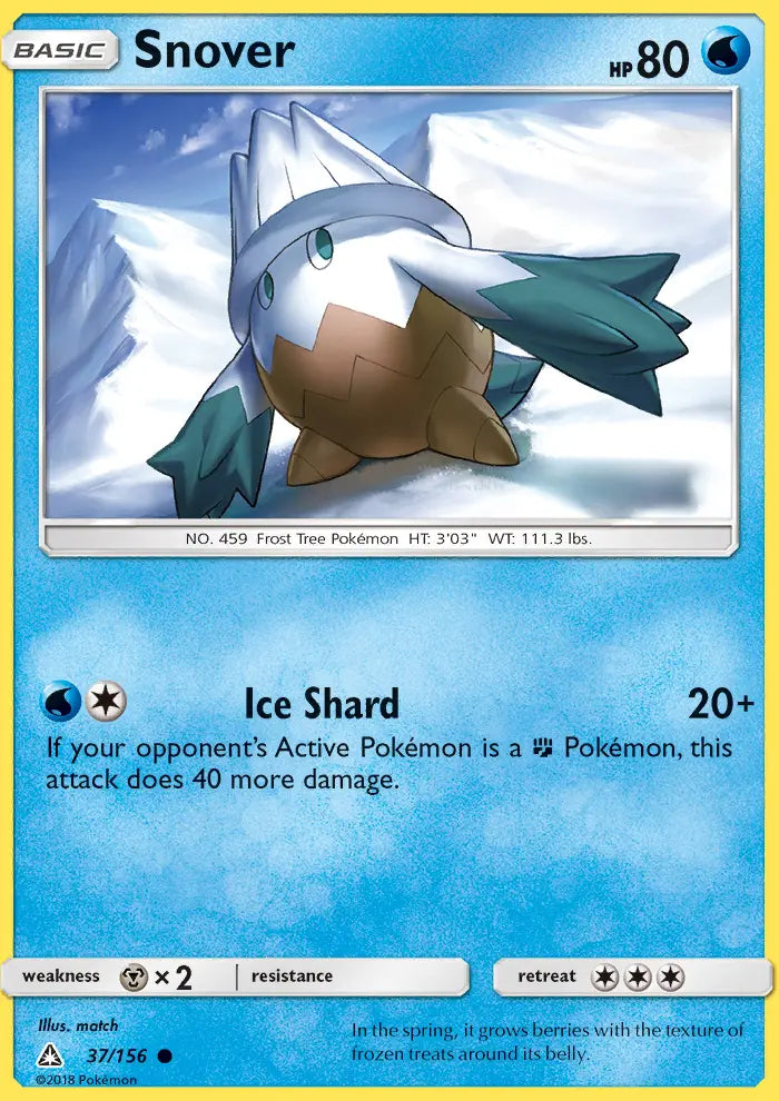 Snover 37 Ultra Prism Pokesingles