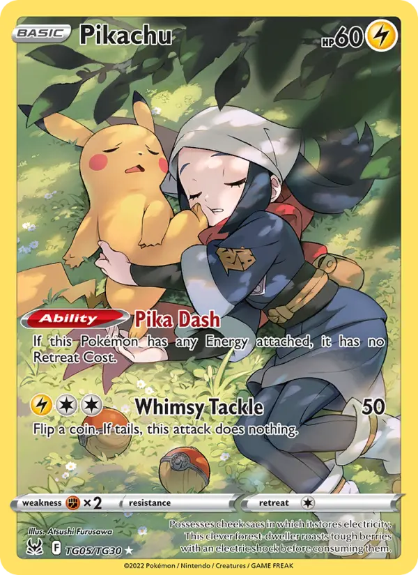 Pikachu TG05 Lost Origin Pokesingles