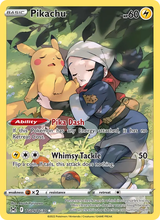 Pikachu TG05 Lost Origin Pokesingles