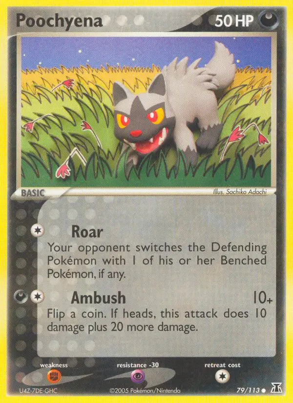 Poochyena 79 Delta Species Pokesingles