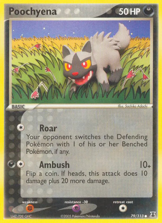 Poochyena 79 Delta Species Pokesingles