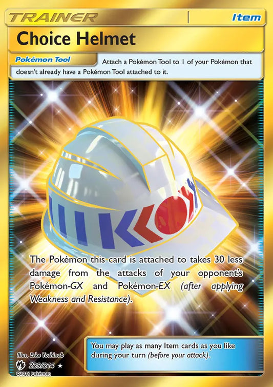 Choice Helmet 229 Lost Thunder Pokesingles