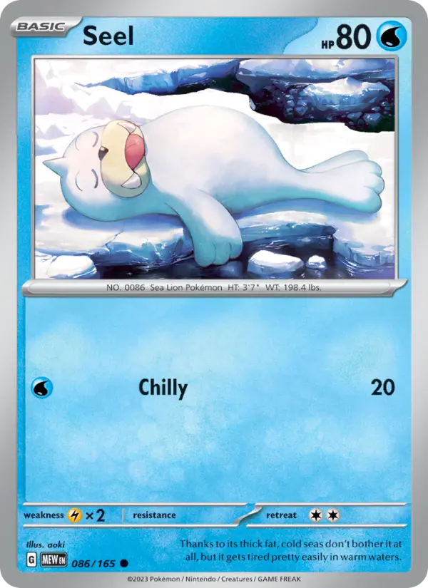 Seel 86 151 Pokesingles