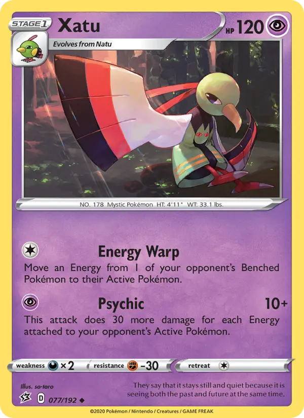 Xatu 77 Rebel Clash Pokesingles