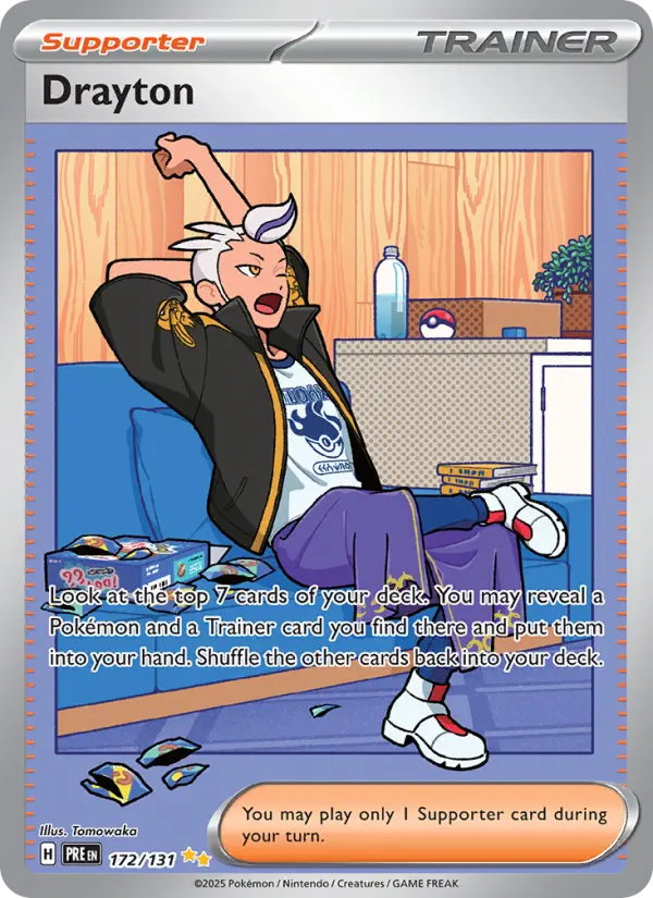 Drayton 172 Prismatic Evolutions Pokesingles