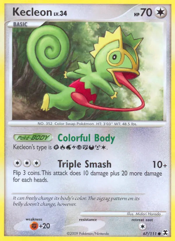 Kecleon 67 Rising Rivals Pokesingles
