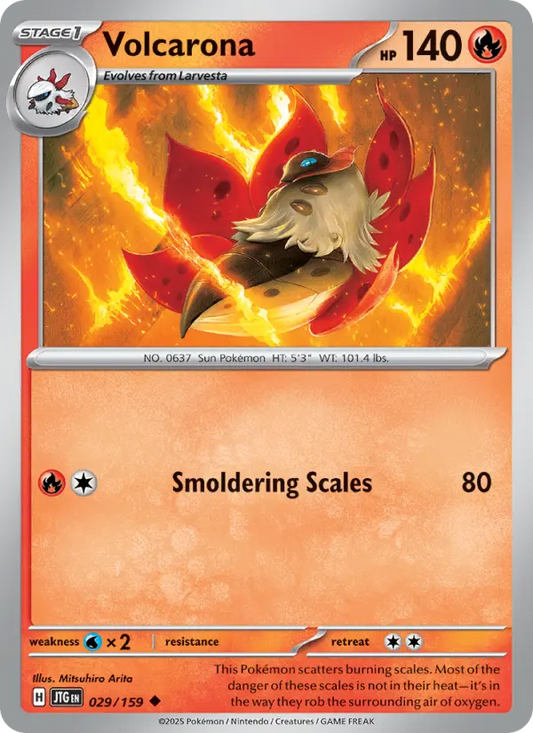 Volcarona 29 Journey Together Pokesingles