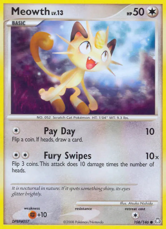 Meowth 106 Legends Awakened Pokesingles