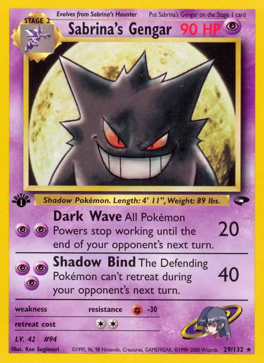 Sabrina's Gengar 29 Gym Challenge Pokesingles