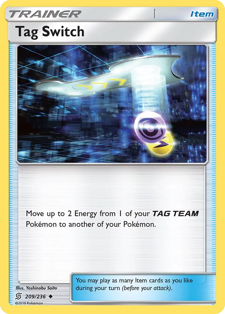 Tag Switch 209 Unified Minds Pokesingles