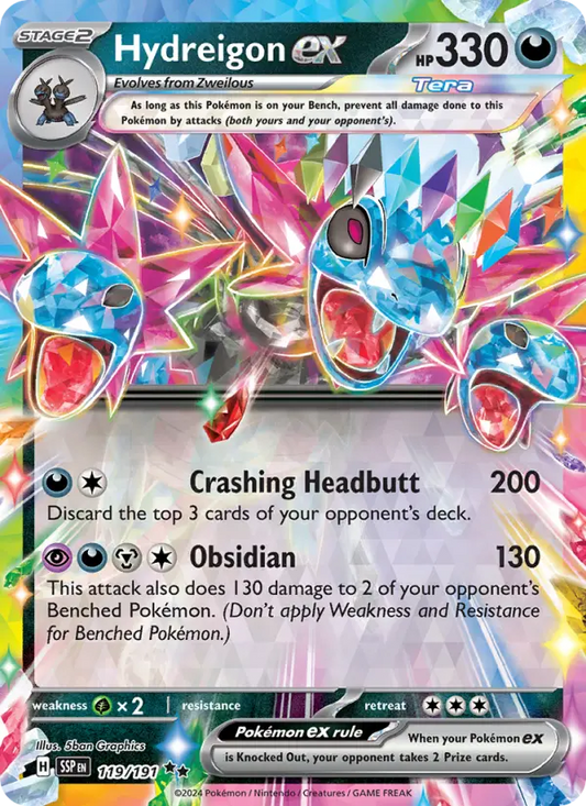 Hydreigon ex 119 Surging Sparks Pokesingles
