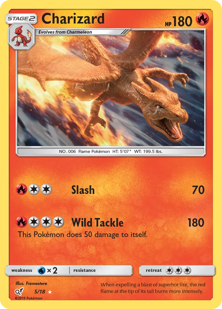Charizard 5 Detective Pikachu Pokesingles