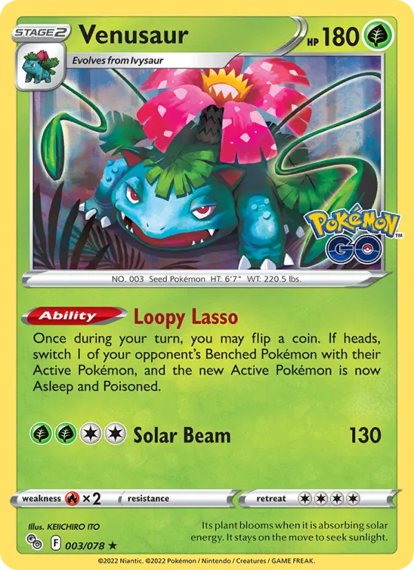 Venusaur 3 Pokémon GO Pokesingles
