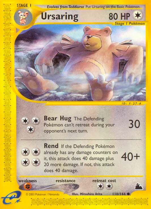 Ursaring 110 Skyridge Pokesingles
