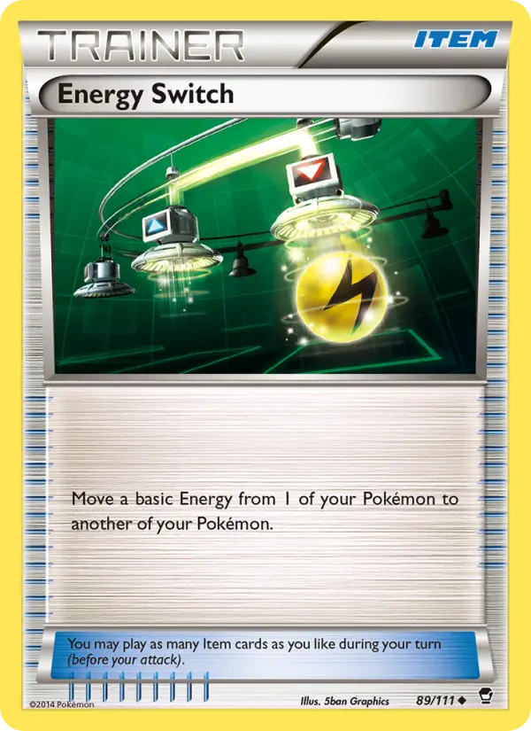 Energy Switch 89 Furious Fists Pokesingles
