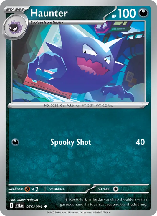 Haunter 55 Phantasmal Flames Pokesingles