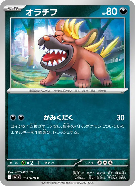 Maschiff 54 Violet ex Pokesingles