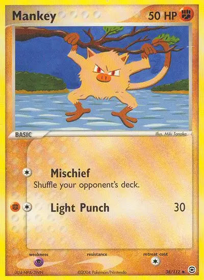 Mankey 38 FireRed & LeafGreen Pokesingles