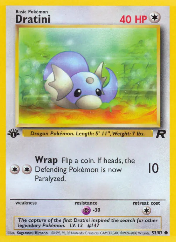 Dratini 53 Team Rocket Pokesingles