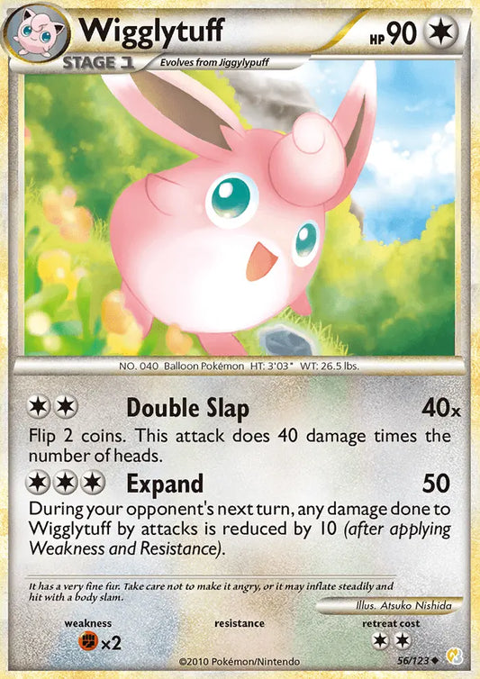 Wigglytuff 56 HeartGold SoulSilver Pokesingles