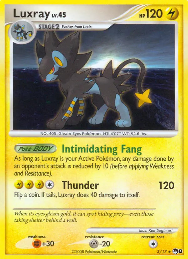 Luxray 3 POP Series 8 Pokesingles