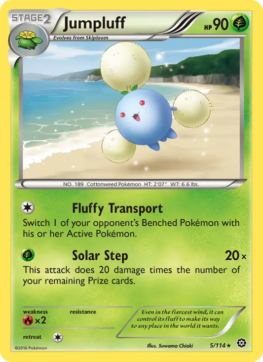 Jumpluff 5 Steam Siege Pokesingles