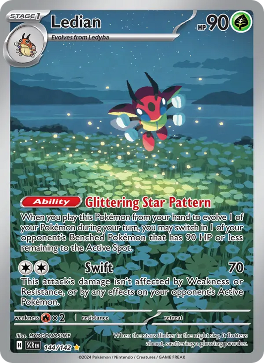 Ledian 144 Stellar Crown Pokesingles