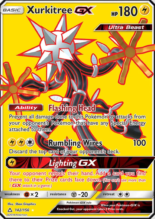 Xurkitree GX 142 Ultra Prism Pokesingles
