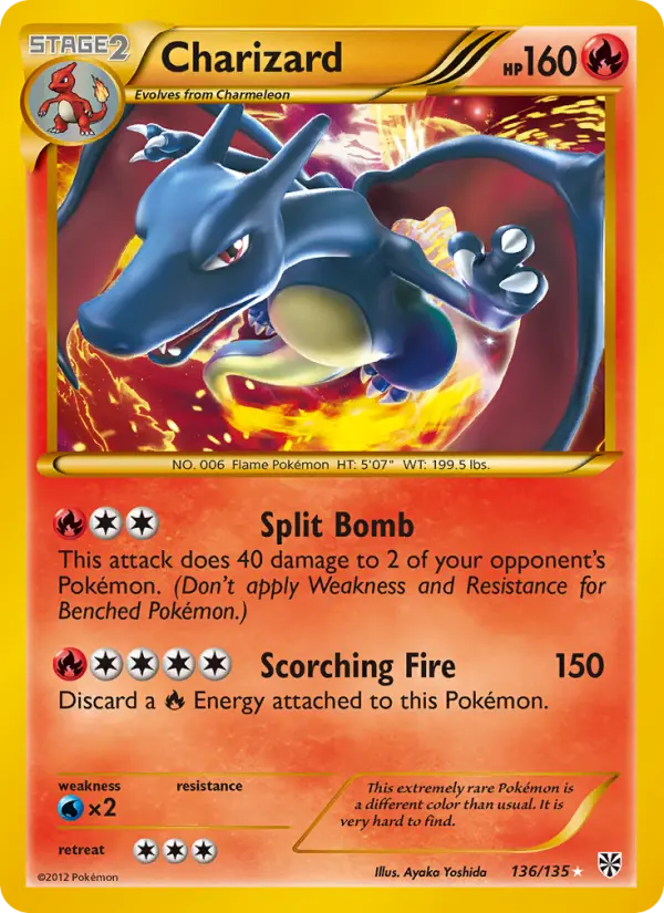 Charizard 136 Plasma Storm Pokesingles