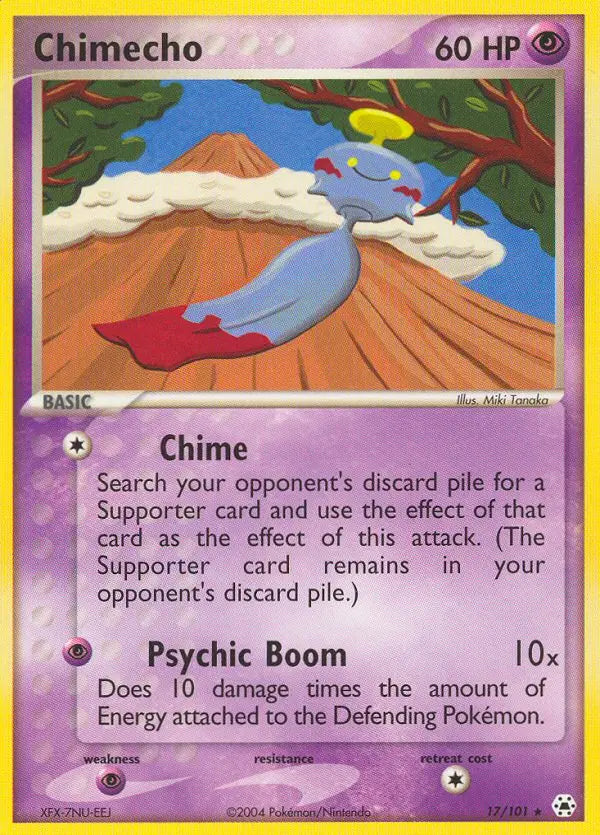 Chimecho 17 Hidden Legends Pokesingles