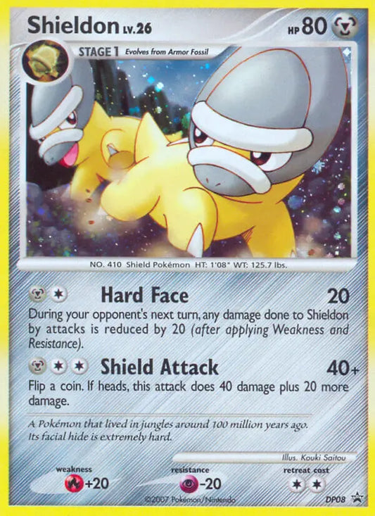 Shieldon DP08 DP Black Star Promos Pokesingles