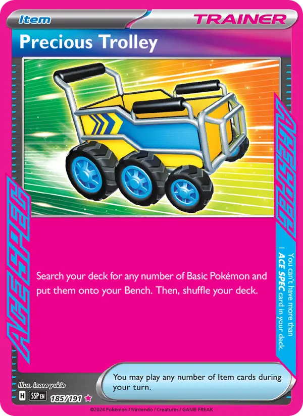 Precious Trolley 185 Surging Sparks Pokesingles