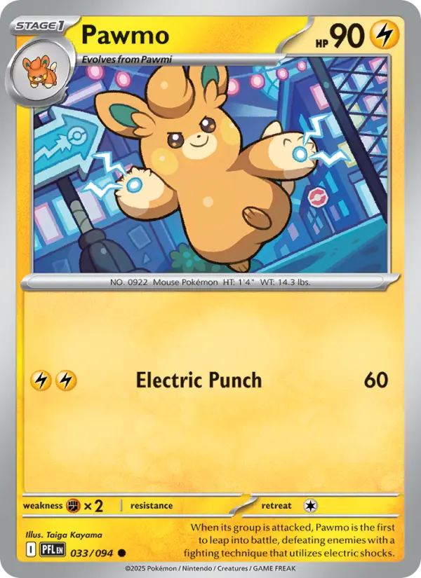 Pawmo 33 Phantasmal Flames Pokesingles