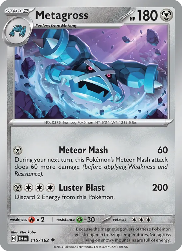 Metagross 115 Temporal Forces Pokesingles