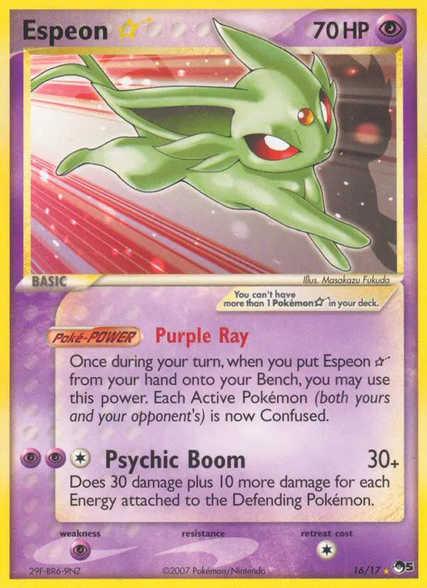 Espeon ★ 16 POP Series 5 Pokesingles