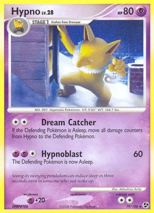 Hypno 19 Great Encounters Pokesingles