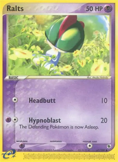 Ralts 67 Ruby & Sapphire Pokesingles