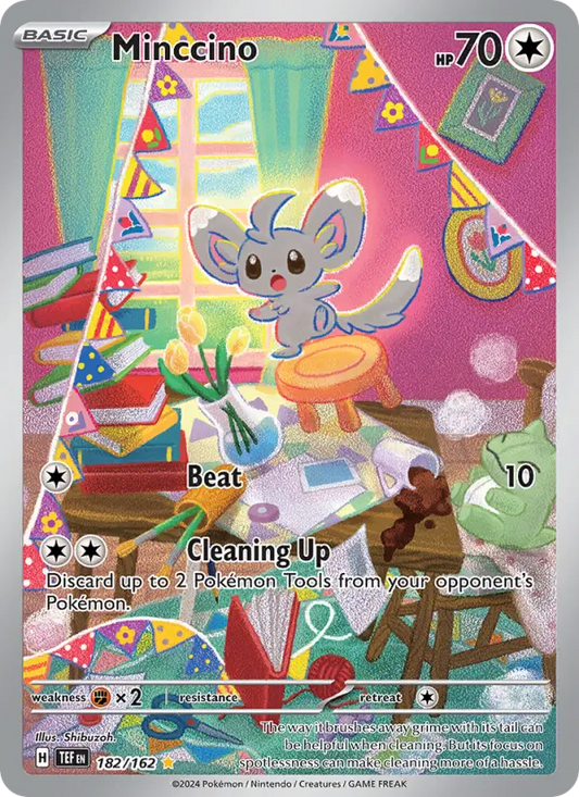 Minccino 182 Temporal Forces Pokesingles