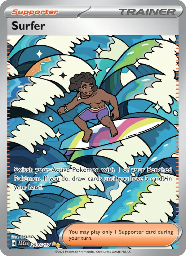 Surfer 293 Ascended Heroes Pokesingles