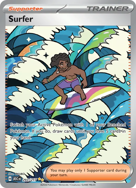 Surfer 293 Ascended Heroes Pokesingles